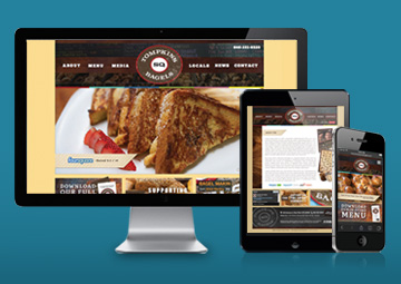 Web and Mobile Design Development for Tompkins Square Bagels.