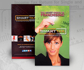 Graphic Design and Printing for Smart Tax.